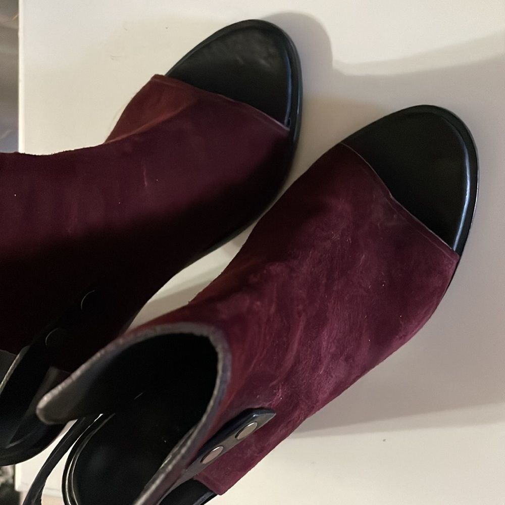 Rag & Bone Suede Wyatt Bootie Open Toe Sandals - image 7